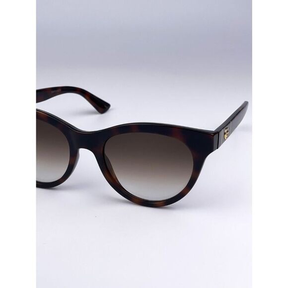 NEW Gucci GG0763S LOGO 002 Cat Eye Havana Brown Gradient Women Sunglasses main image 10